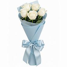 Букет 5 Белых роз Проуд в Яр Удмуртия