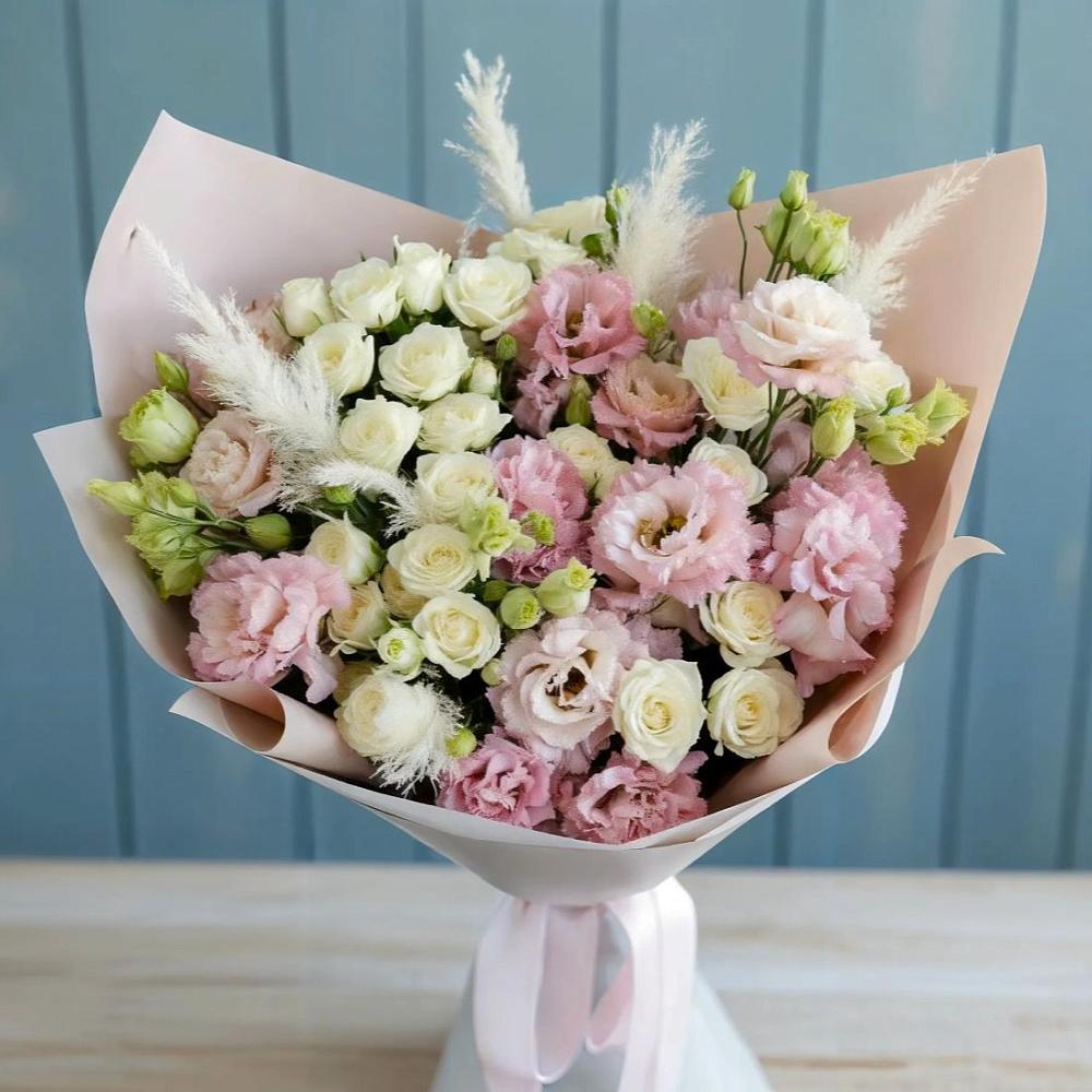 Букет цветов из: Альстромерии и Розы в Яр Удмуртия