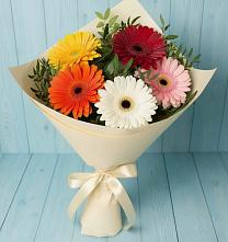 Букет цветов из:  Герберы в Яр Удмуртия