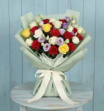 Букет цветов из:  Розы в Яр Удмуртия