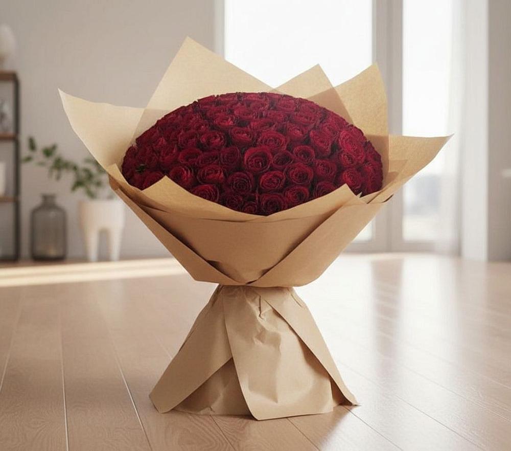 Букет 101 Красная роза в Яр Удмуртия