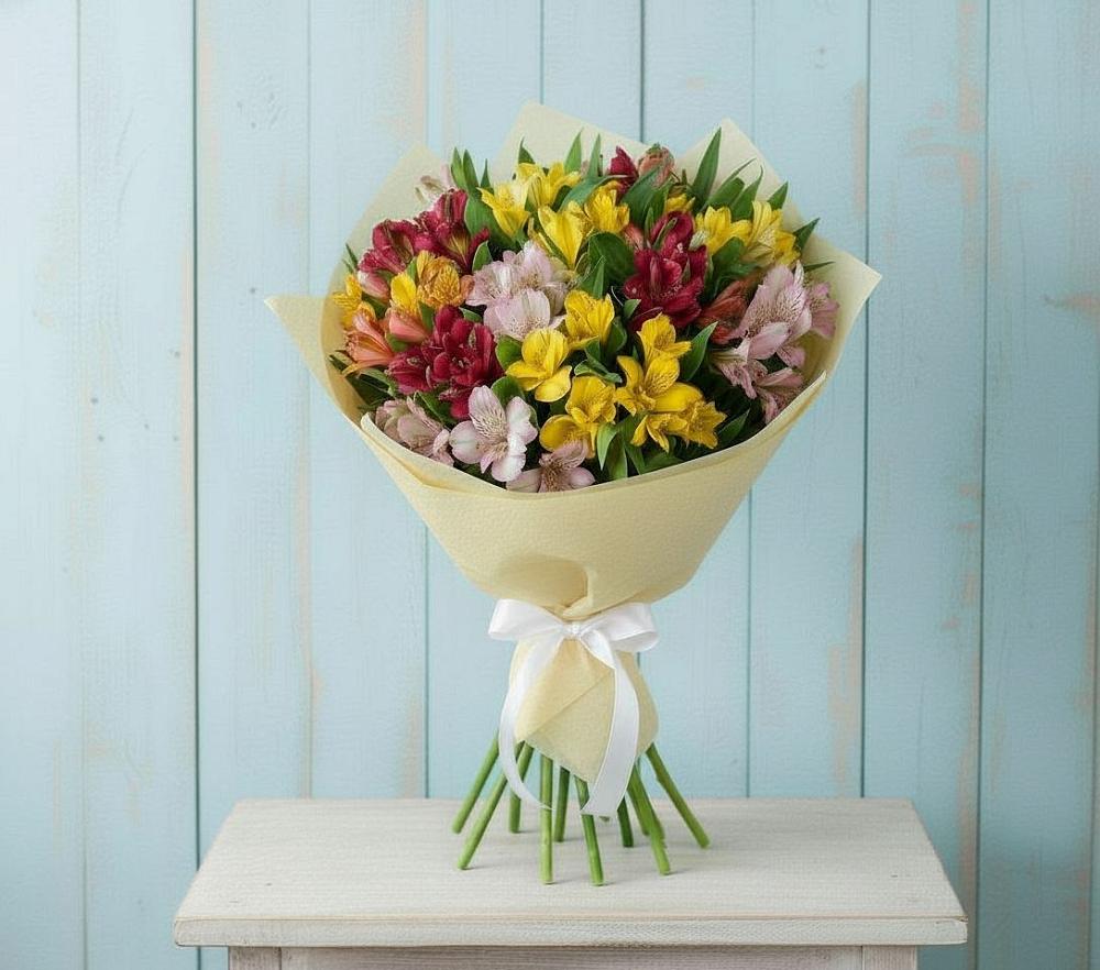 Букет цветов из: Альстромерии в Яр Удмуртия