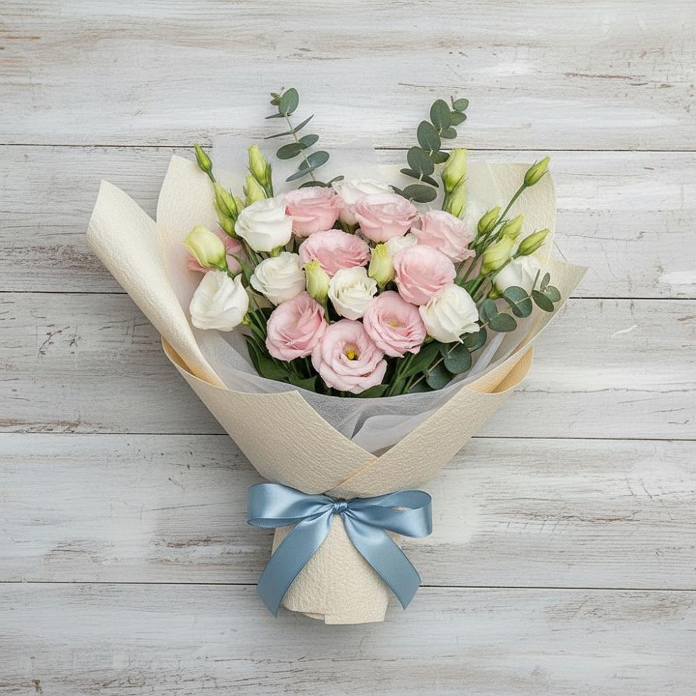 Букет цветов из: Лизиантусы в Яр Удмуртия